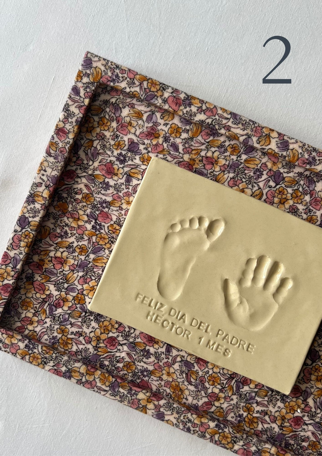 HUELLAS BEBÉ DE CERÁMICA