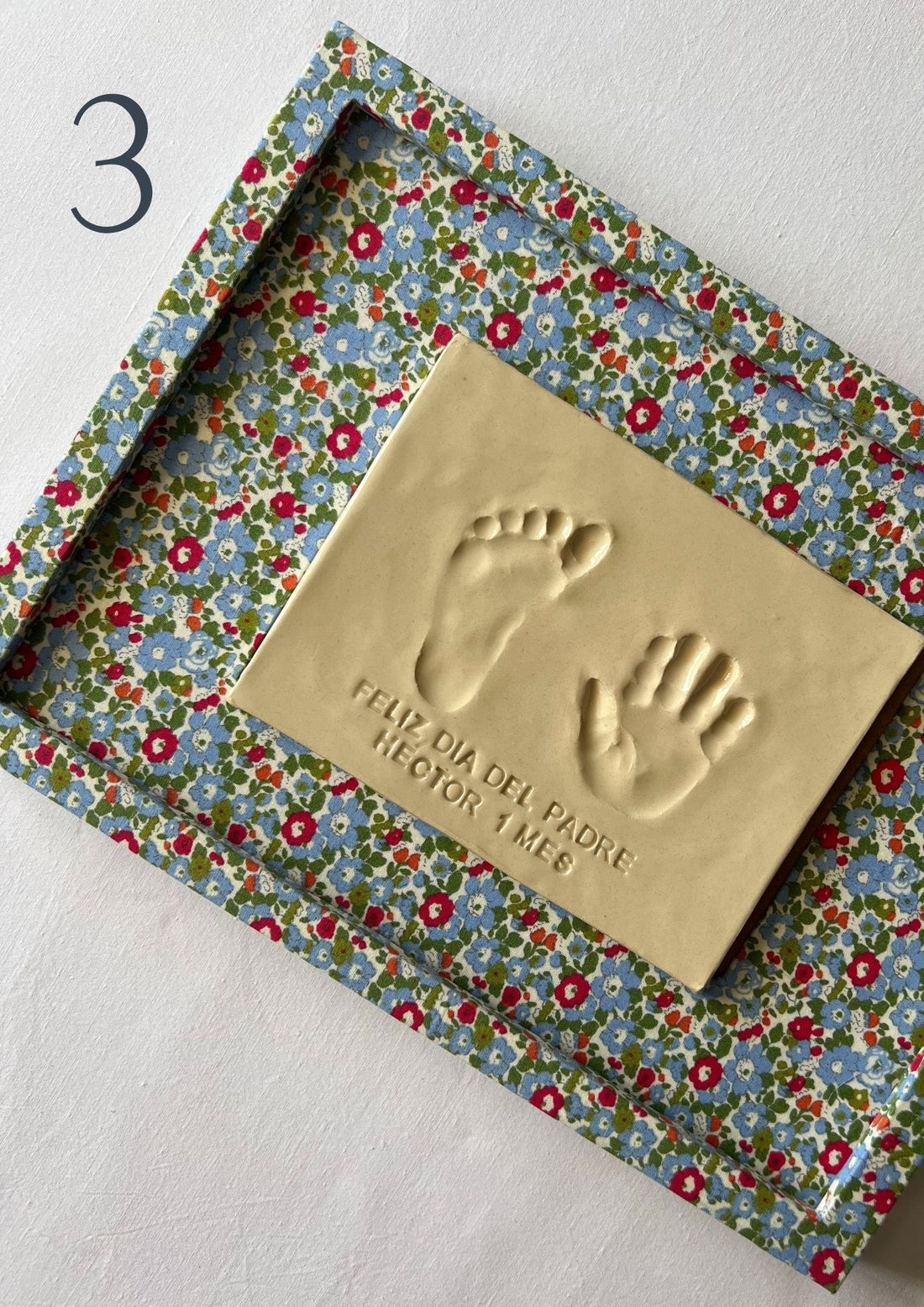 HUELLAS BEBÉ DE CERÁMICA