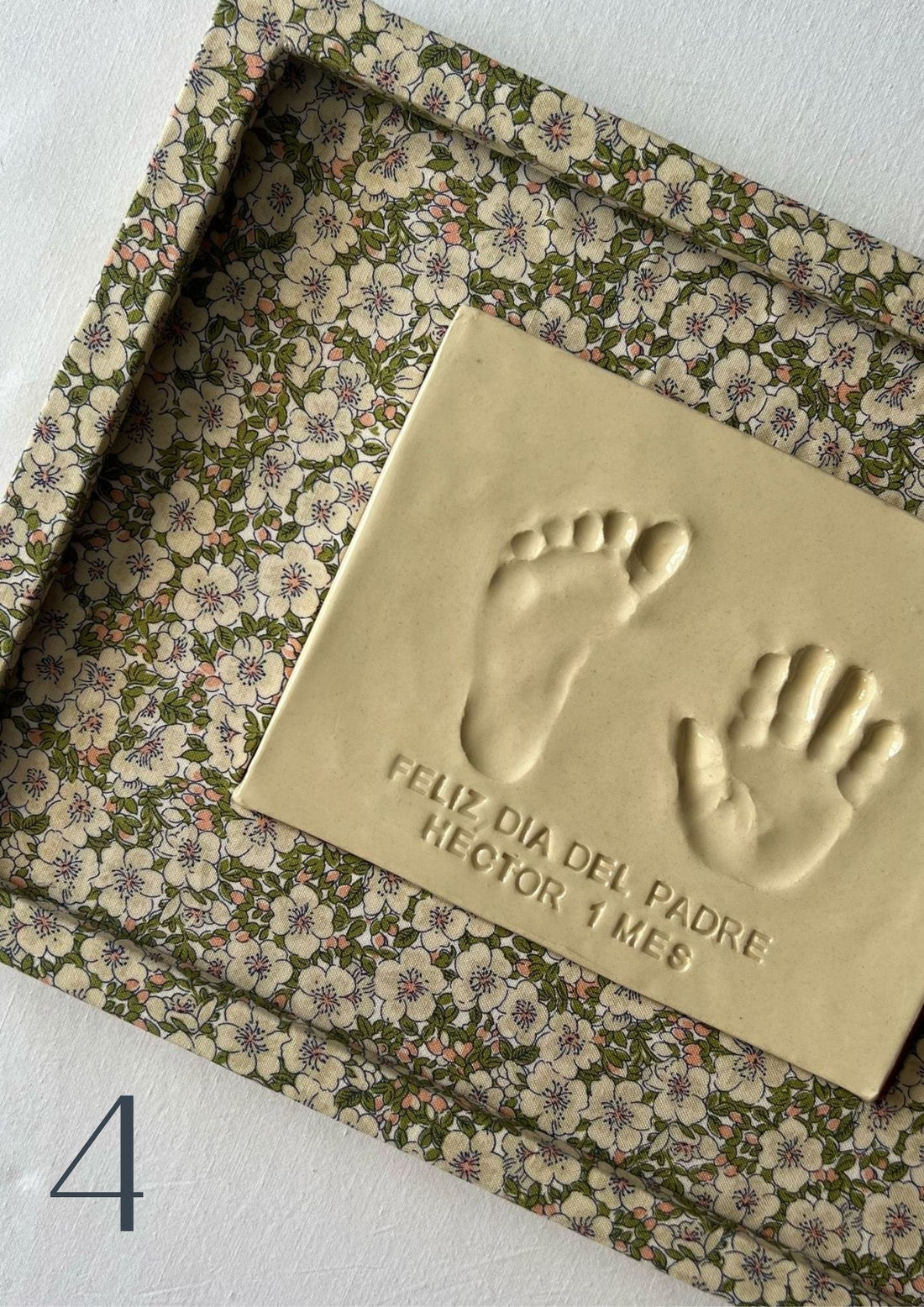 HUELLAS BEBÉ DE CERÁMICA