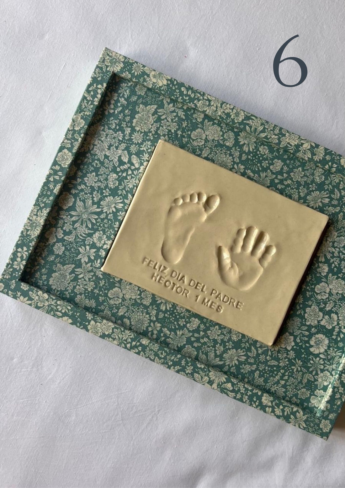 HUELLAS BEBÉ DE CERÁMICA