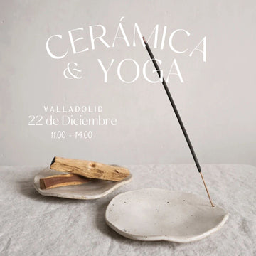 TALLER YOGA Y CERÁMICA 22 DICIEMBRE