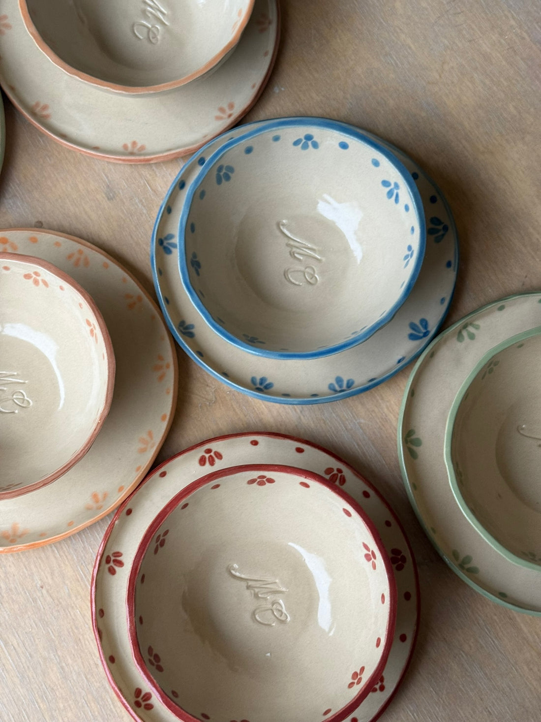 VAJILLA INICIALES MARGUERITE