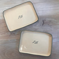 BANDEJA RECTANGULAR INICIALES
