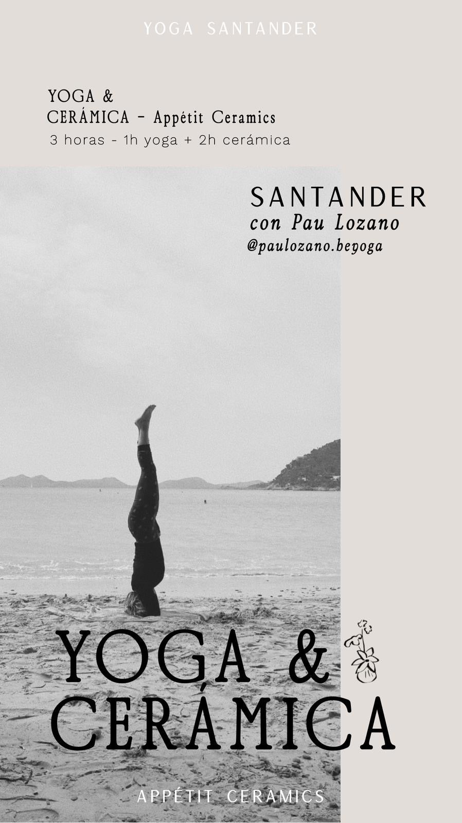 TALLER YOGA Y CERÁMICA SANTANDER