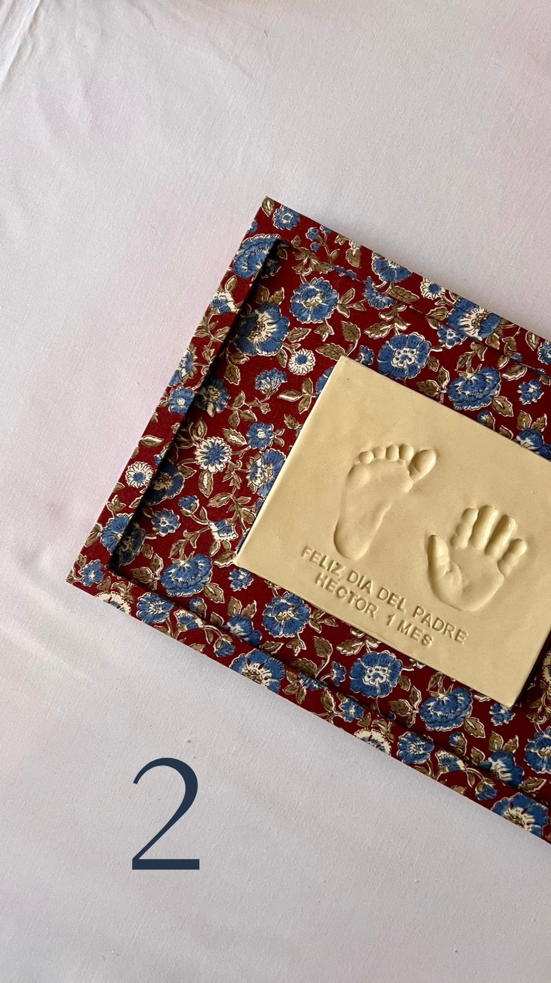 HUELLAS BEBÉ DE CERÁMICA