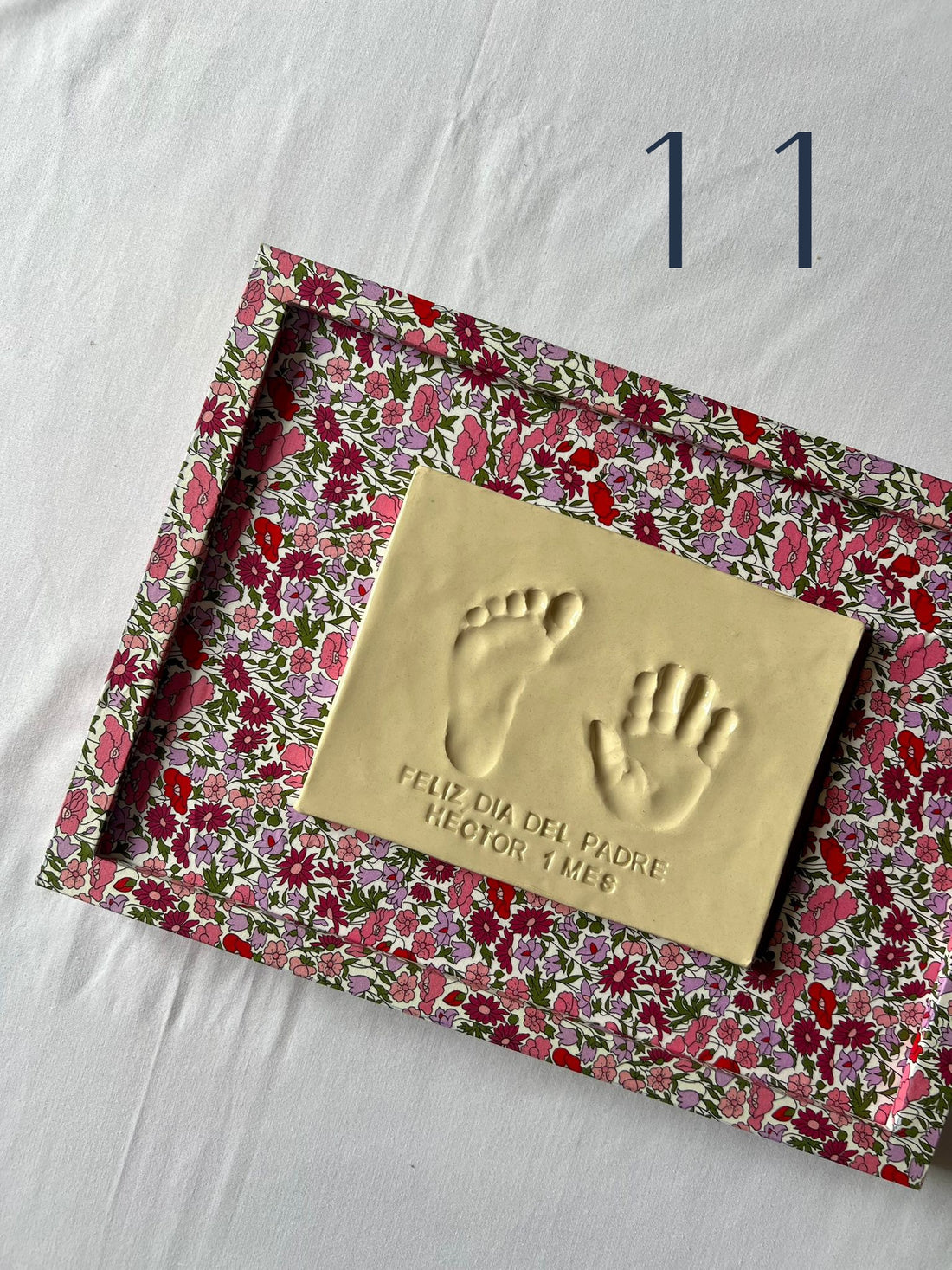 HUELLAS BEBÉ DE CERÁMICA