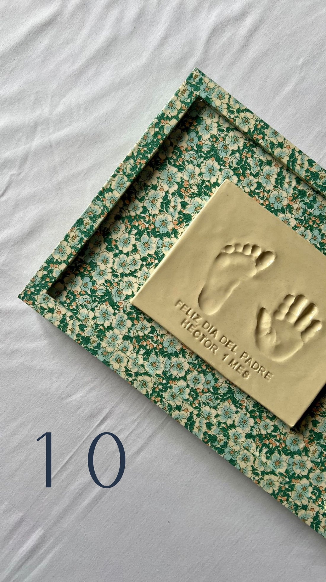 HUELLAS BEBÉ DE CERÁMICA