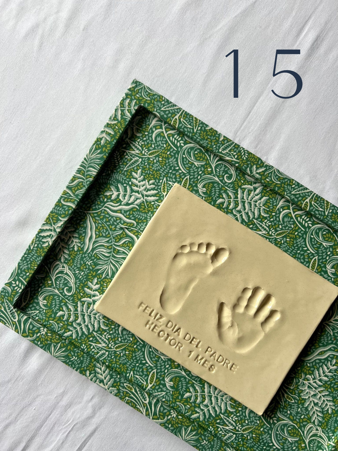 HUELLAS BEBÉ DE CERÁMICA