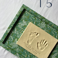 HUELLAS BEBÉ DE CERÁMICA