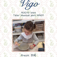 CLASES DE CERÁMICA SEMANALES NIÑOS VIGO
