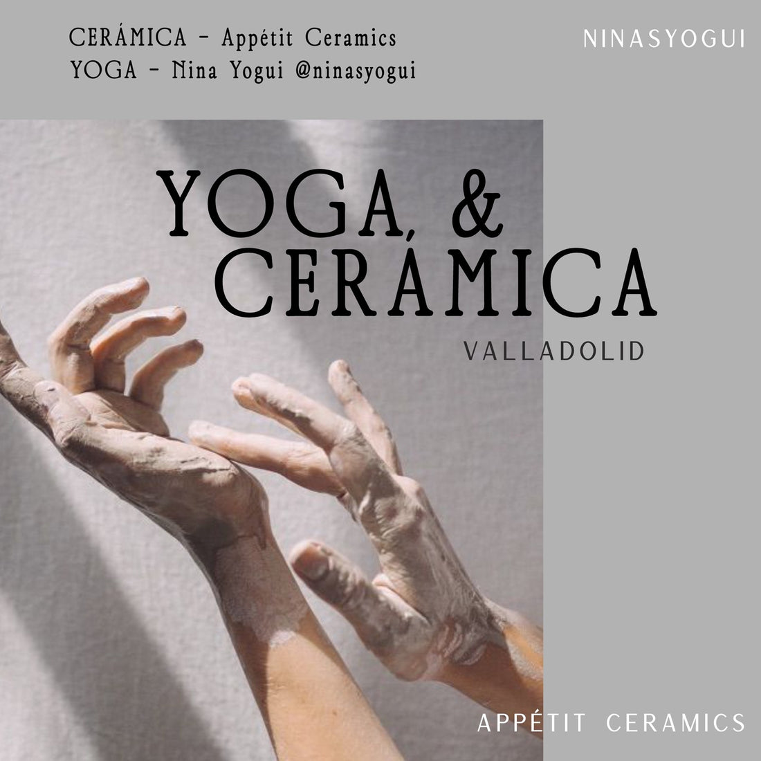 TALLER YOGA Y CERÁMICA VALLADOLID